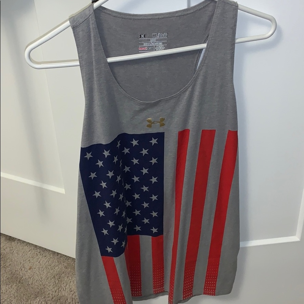 American flag tank top under armour
